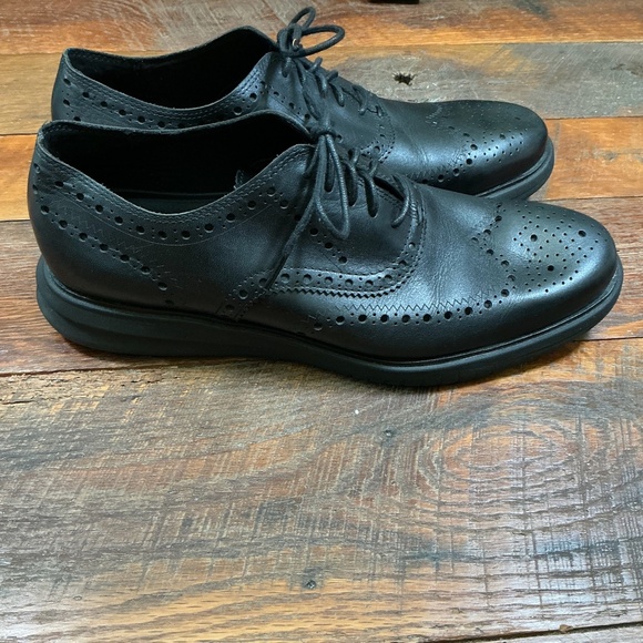 Cole Haan x Shoes for Crews ZeroGrand Wingtip Oxford Men’s 10.5M - Picture 4 of 11